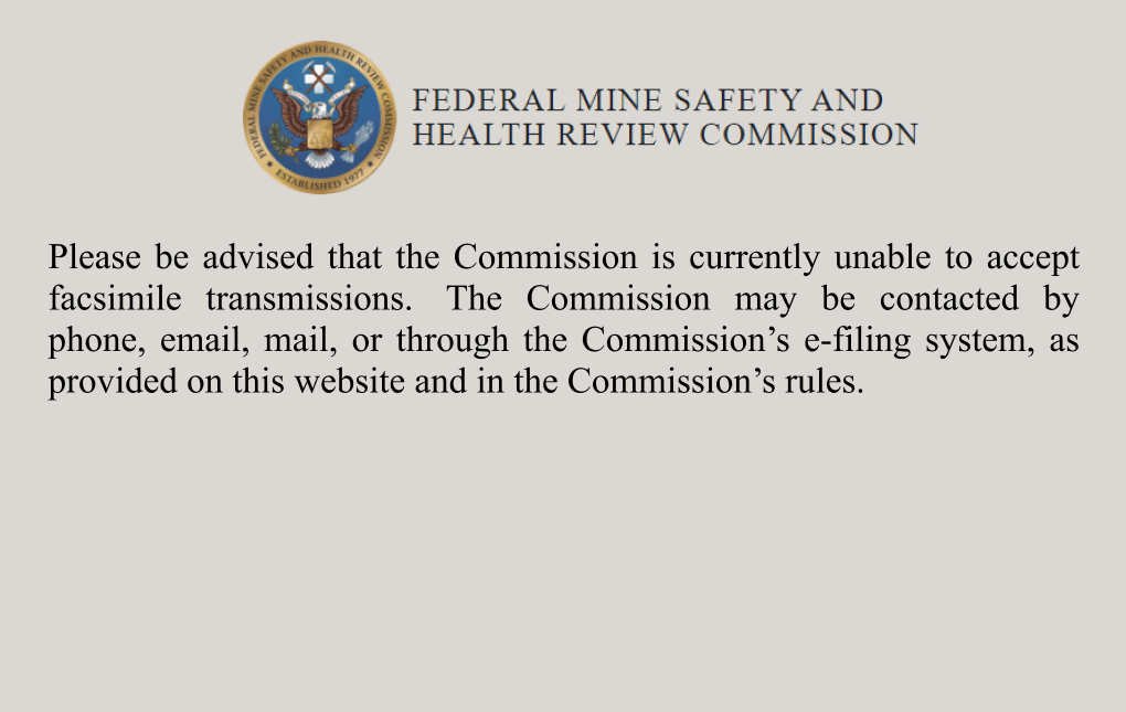 Commission Fax Machine 